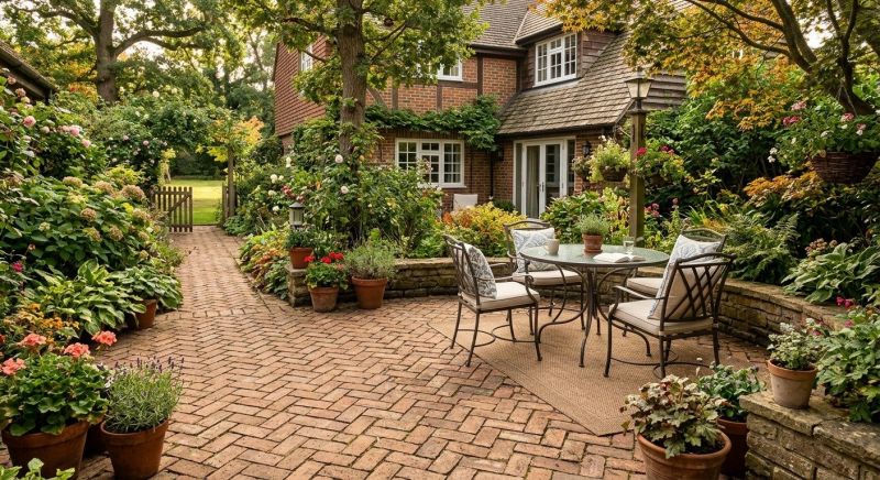 Patio Brick Installation in Nashua, NH