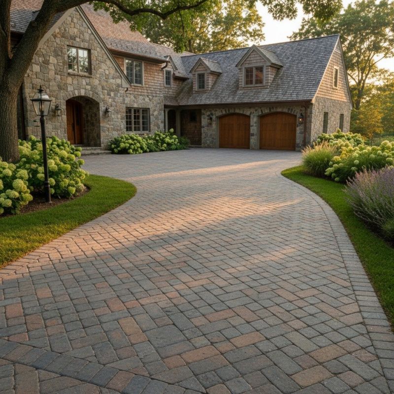 Stone Driveway Construction in Davis County, UT